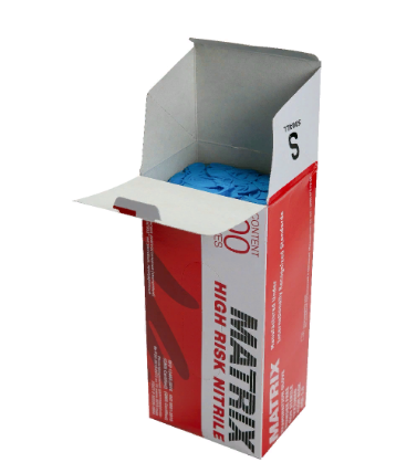 Перчатки нитриловые MATRIX High Risk Nitrile S (50 пар)
